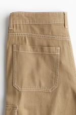 Wide-leg Cargo Pants