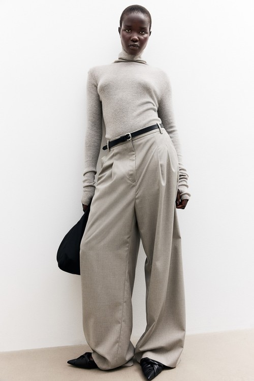 Wide-leg Pants