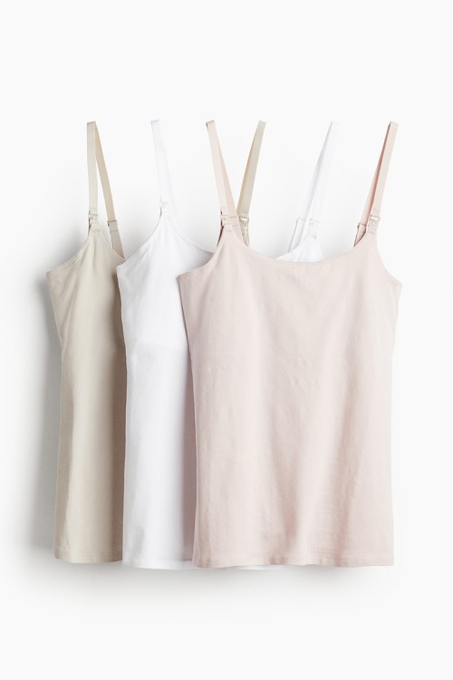 MAMA 3-pack Nursing Tank Tops