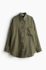 Oversized Linen Shirt