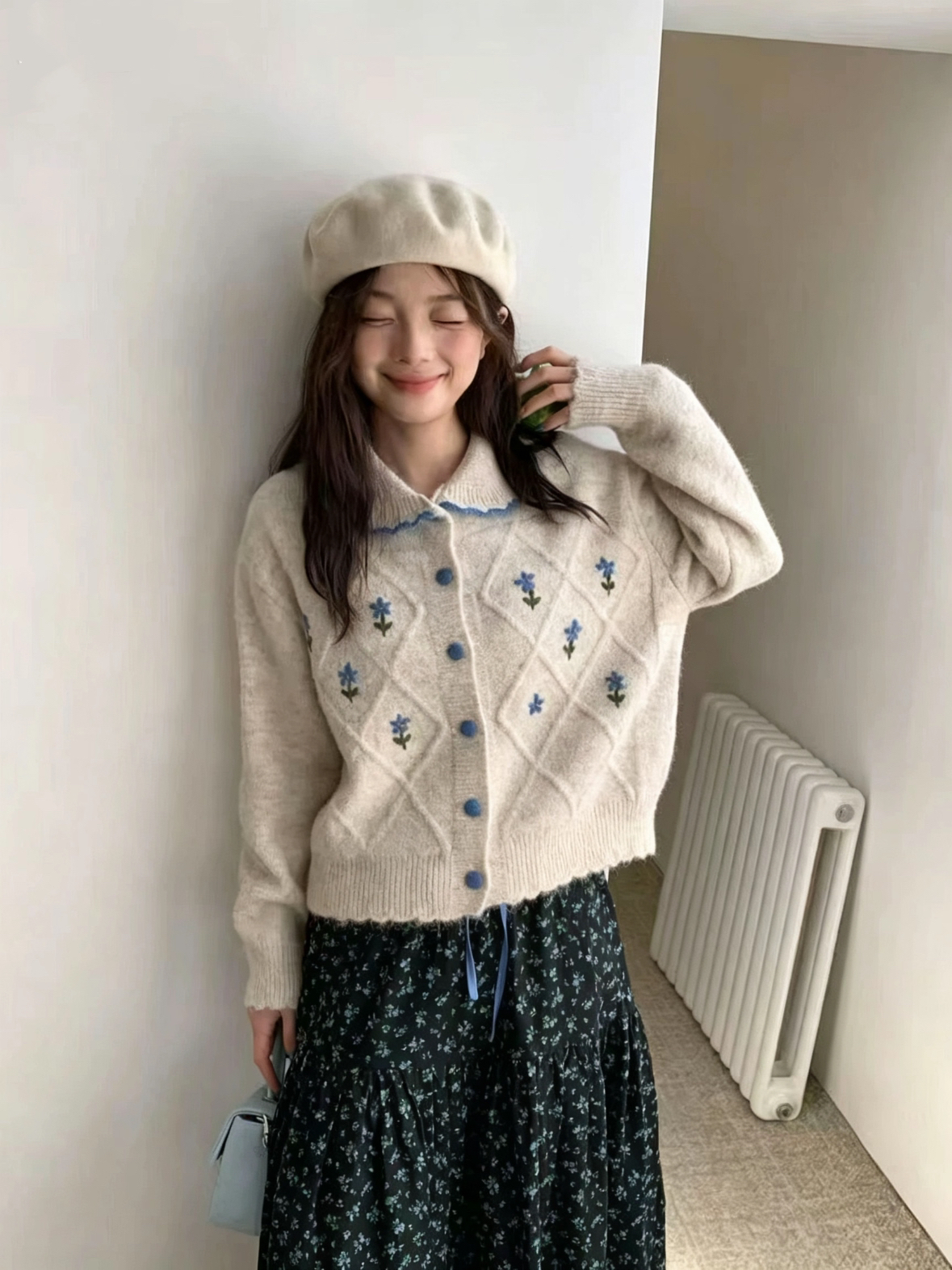 2026-new-autumn-winter-women-knit-cardigan-with-peter-pan-collar-korean-style-floral-soft-casual-sweater-coat